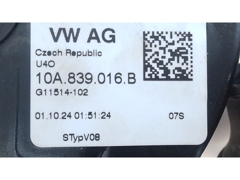 Recambio de cerradura puerta trasera derecha para skoda scala (nw1) 1.5 tsi referencia OEM IAM   