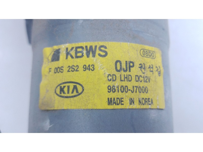 Recambio de motor limpia delantero para kia ceed (cd) 1.4 t-gdi referencia OEM IAM 98100J7000 F00S2S2943 