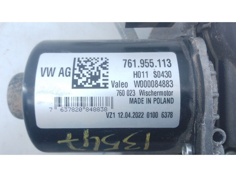 Recambio de motor limpia delantero para porsche cayenne coupe (9yb) 3.0 e-hybrid awd referencia OEM IAM 761955113  
