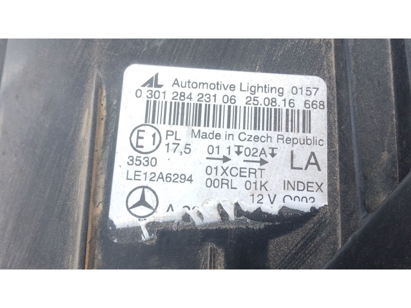 Recambio de faro izquierdo xenon para mercedes-benz clase c (w205) c 220 bluetec / d (205.002, 205.004) referencia OEM IAM   