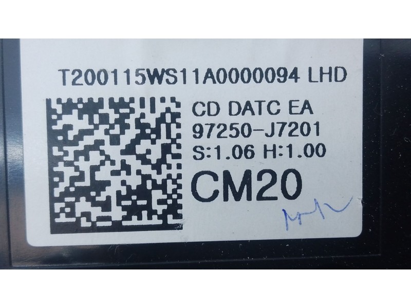 Recambio de mando climatizador para kia ceed (cd) 1.4 t-gdi referencia OEM IAM   