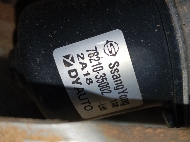 Recambio de motor limpia delantero para ssangyong tivoli 1.2 referencia OEM IAM 7821035002  