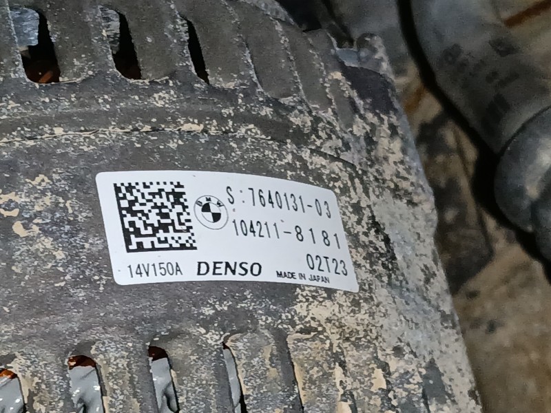 Recambio de alternador para bmw 3 (f30, f80) 318 d referencia OEM IAM   