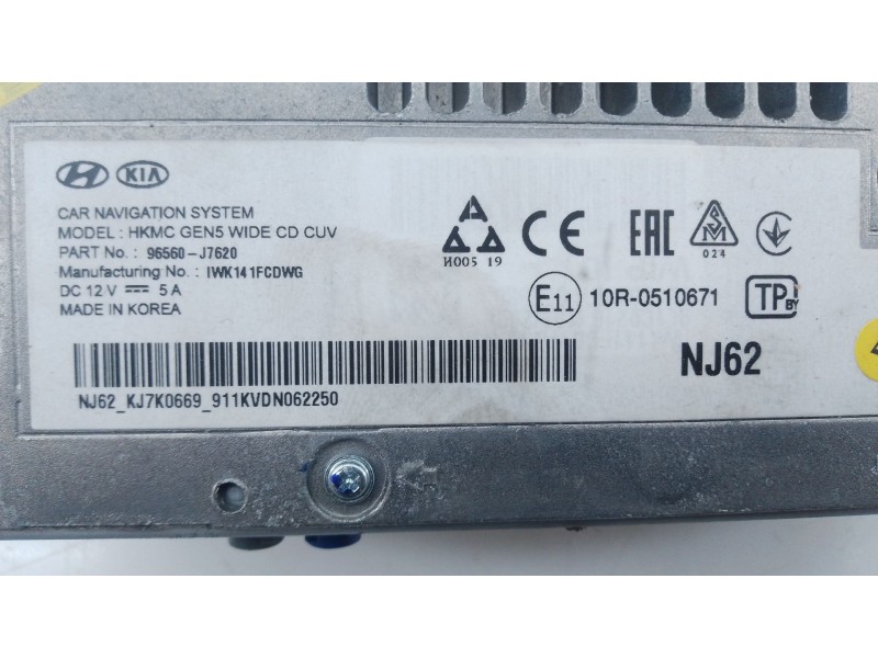 Recambio de sistema navegacion gps para kia ceed (cd) 1.4 t-gdi referencia OEM IAM   