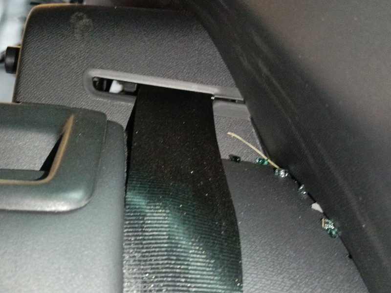 Recambio de cinturon seguridad trasero izquierdo para cupra formentor (kmp) 1.5 tsi referencia OEM IAM   