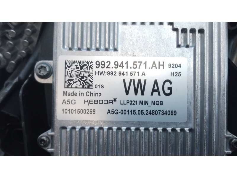 Recambio de faro derecho xenon para skoda octavia iv combi nx5 1.5 tsi referencia OEM IAM   