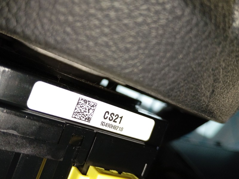 Recambio de anillo airbag para kia stonic (yb) 1.0 t-gdi eco-dynamics+ referencia OEM IAM 93490H8210  