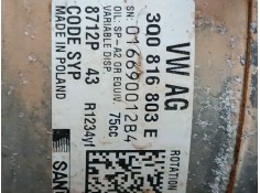 Recambio de compresor aire acondicionado para skoda fabia iv (pj3) 1.0 tsi referencia OEM IAM 3Q0816803E   2