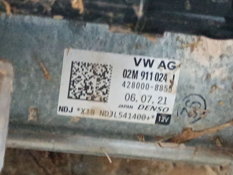 Recambio de motor arranque para skoda fabia iv (pj3) 1.0 tsi referencia OEM IAM 02M911024J  