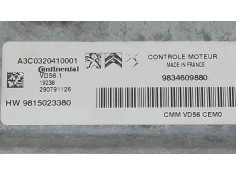 Recambio de centralita motor uce para peugeot 3008 ii suv (mc_, mr_, mj_, m4_) 1.2 thp/ puretech 130 (mrhnsm, mrhnsu, mrhnsj, mr 2