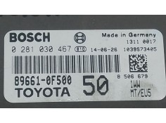 Recambio de centralita motor uce para toyota verso (_r2_) 1.6 d4-d (war20_) referencia OEM IAM 896610F500 0281030467  2