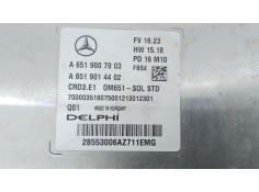 Recambio de centralita motor uce para mercedes-benz clase b sports tourer (w246, w242) b 200 cdi / d (246.208) referencia OEM IA 2