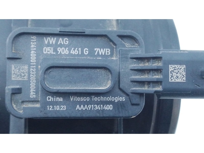 Recambio de caudalimetro para audi q3 sportback (f3n) 35 tdi referencia OEM IAM 05L906461G AAA91341400 