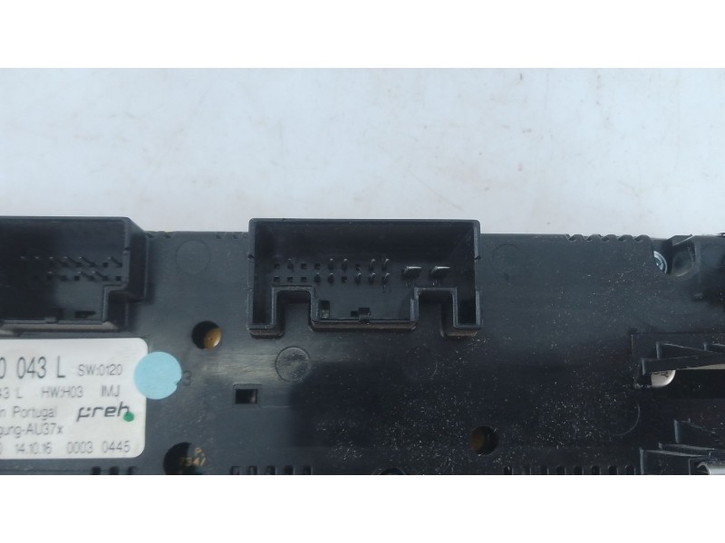 Recambio de mando climatizador para audi q2 (gab) design edition referencia OEM IAM 8V0820043L  
