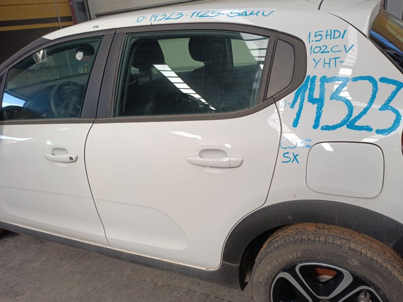 Recambio de puerta trasera izquierda para citroën c3 iii (sx) 1.5 bluehdi 100 (sxyhyp, sxyhtu) referencia OEM IAM   