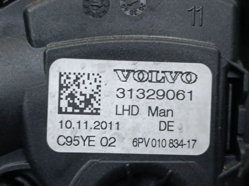 Recambio de pedal acelerador para volvo xc60 i suv (156) d5 awd referencia OEM IAM 31329061  