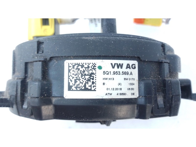 Recambio de anillo airbag para seat ateca (kh7) xcellence referencia OEM IAM 5Q1953569A  