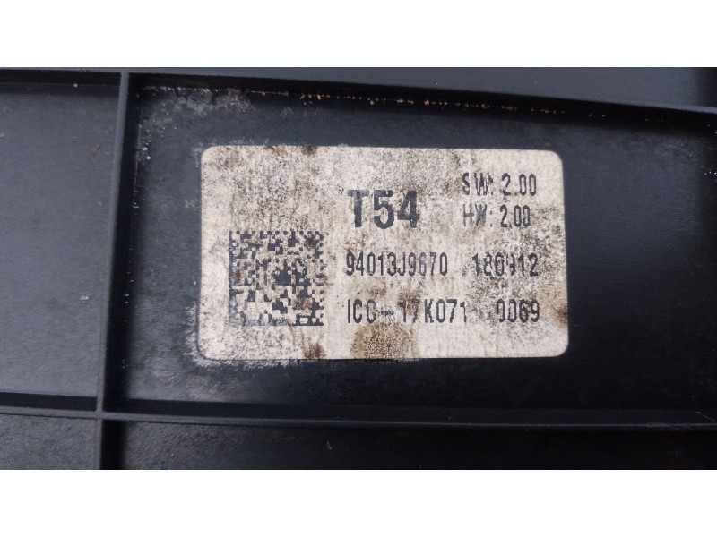 Recambio de cuadro instrumentos para hyundai kona (os, ose, osi) 1.0 t-gdi referencia OEM IAM 94012J9670  