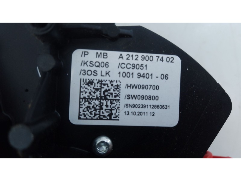 Recambio de anillo airbag para mercedes-benz clase c (w204) c 200 cdi (204.007, 204.006) referencia OEM IAM A2129007402  