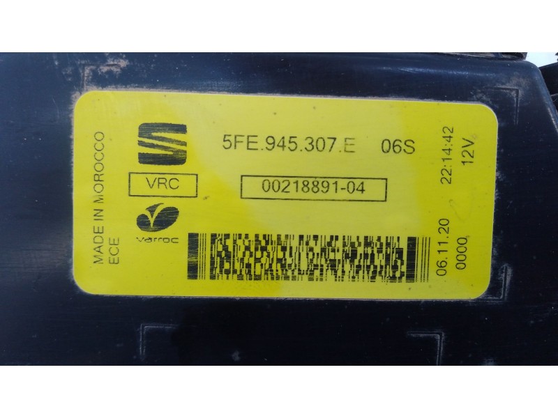 Recambio de piloto trasero central para seat leon sportstourer kl8 fr hybrid referencia OEM IAM   