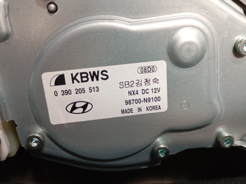 Recambio de motor limpia trasero para hyundai tucson (nx4e, nx4a) 1.6 t-gdi referencia OEM IAM   