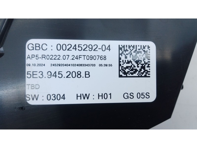 Recambio de piloto trasero derecho para skoda octavia iv nx3 vrs 2.0 tsi referencia OEM IAM   