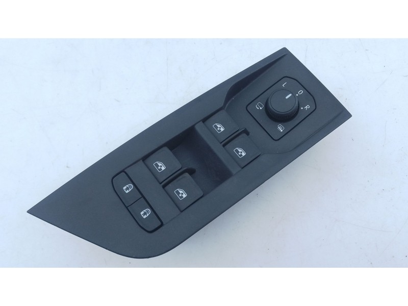 Recambio de mando elevalunas delantero izquierdo para skoda octavia iv nx3 vrs 2.0 tsi referencia OEM IAM   