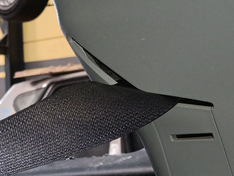 Recambio de cinturon seguridad trasero central para mitsubishi asx (ga_w_) 1.6 mivec (ga1w) referencia OEM IAM   