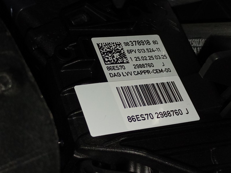 Recambio de pedal acelerador para opel corsa f (p2jo) 1.2 (68) referencia OEM IAM 9837891880 6PV01352411 
