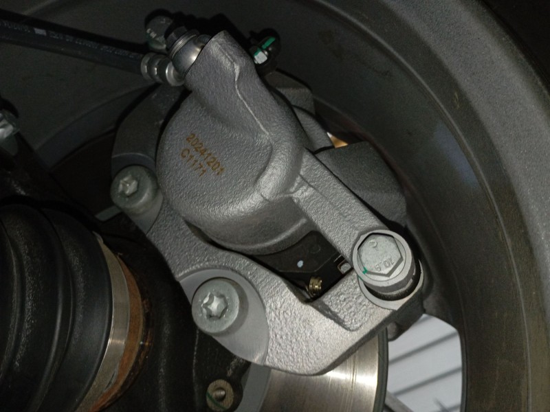 Recambio de pinza freno delantera izquierda para opel corsa f (p2jo) 1.2 (68) referencia OEM IAM   