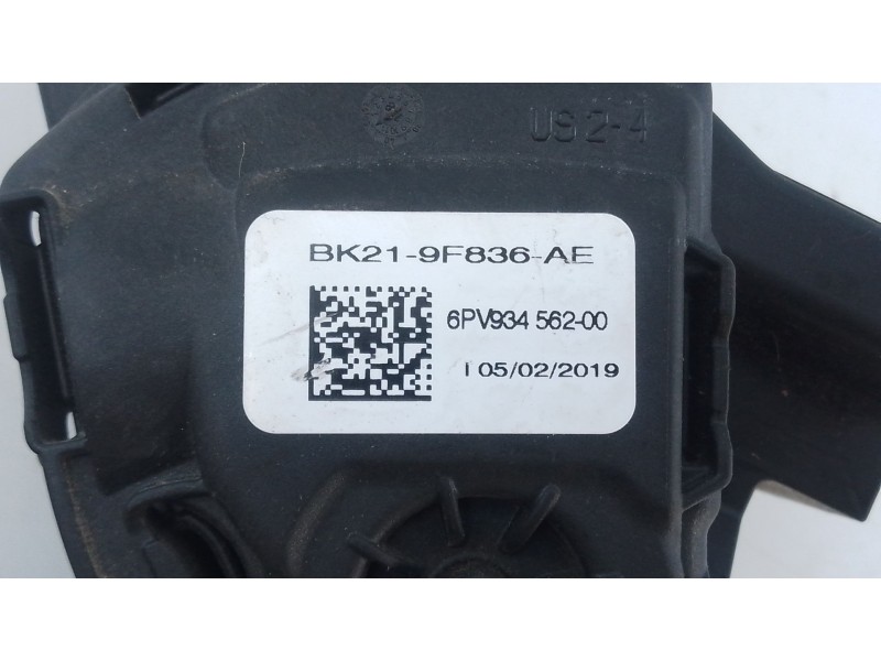 Recambio de pedal acelerador para ford transit custom kasten panther referencia OEM IAM BK219F836AE 6PV93456200 