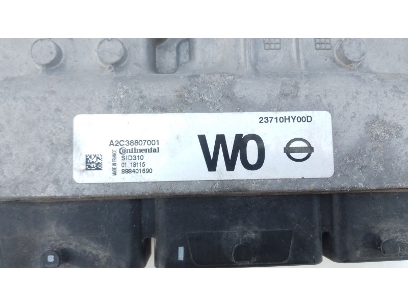 Recambio de centralita motor uce para nissan juke (f15) 1.5 dci referencia OEM IAM 23710HY00D A2C38807001 