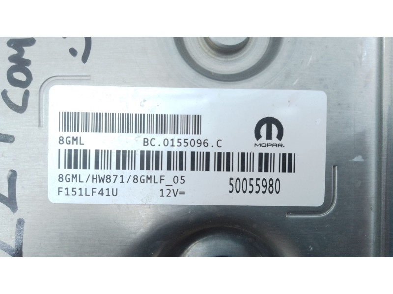 Recambio de centralita motor uce para jeep compass (mp, m6, mv, m7) 1.4 multiair referencia OEM IAM 5183540 50055980 