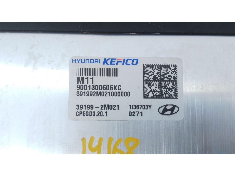 Recambio de centralita motor uce para hyundai tucson (nx4e, nx4a) 1.6 t-gdi referencia OEM IAM 391992M021  