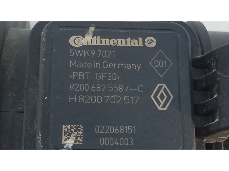 Recambio de caudalimetro para nissan juke (f15) 1.5 dci referencia OEM IAM 8200682558C 5WK97021 