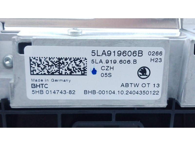 Recambio de sistema navegacion gps para skoda octavia iv nx3 vrs 2.0 tsi referencia OEM IAM   