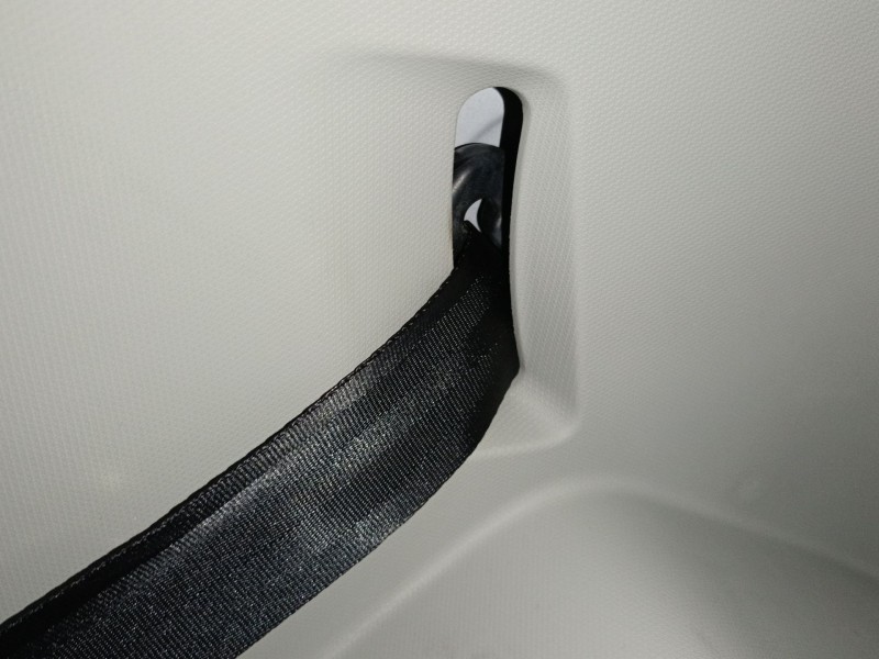 Recambio de cinturon seguridad trasero derecho para mg zs suv (azs1) 1.5 vti referencia OEM IAM   