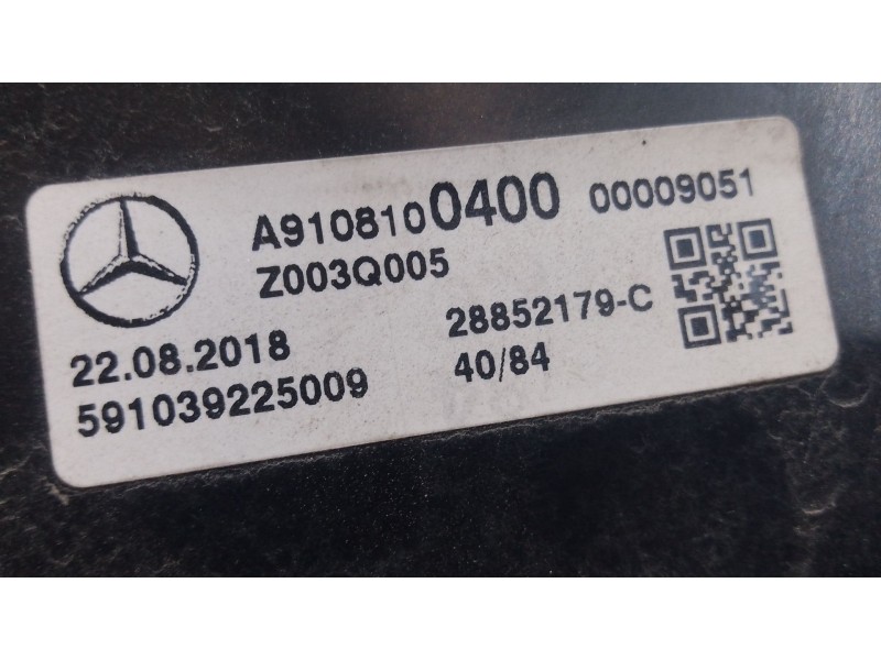 Recambio de retrovisor derecho electrico para mercedes-benz sprinter 5-t caja/chasis (b907) 511 cdi (907.153, 907.155, 907.253, 