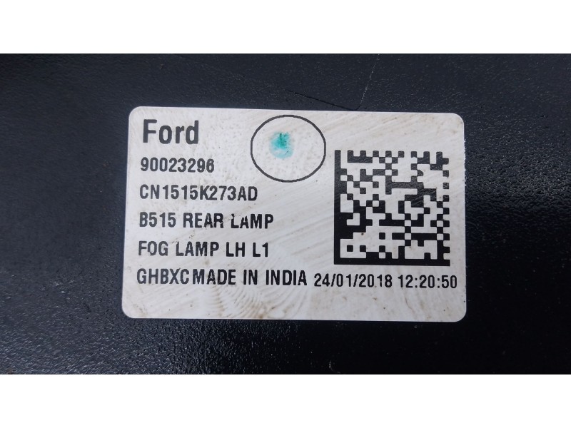 Recambio de piloto trasero izquierdo paragolpes para ford kuga ii (dm2) 1.5 ecoboost referencia OEM IAM   