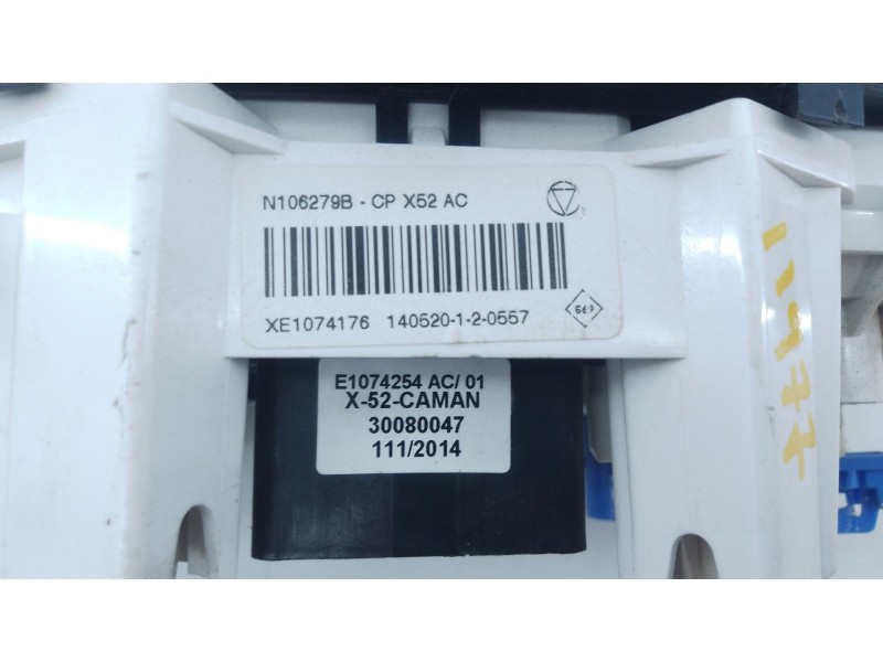 Recambio de mando calefaccion / aire acondicionado para dacia logan ii ambiance referencia OEM IAM   