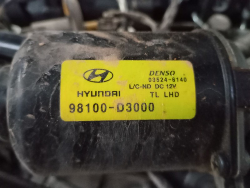 Recambio de motor limpia delantero para hyundai tucson (tl, tle) 2.0 crdi a las 4 ruedas referencia OEM IAM 98100D3000  