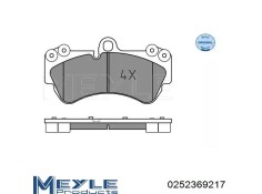 Recambio de juego pastillas de frenos para volkswagen touareg (7la) referencia OEM IAM B111112 NUEVO T1-1-B