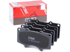 Recambio de juego pastillas de frenos para toyota land cruiser (j12) referencia OEM IAM B111176 NUEVO T1-1-B6-2