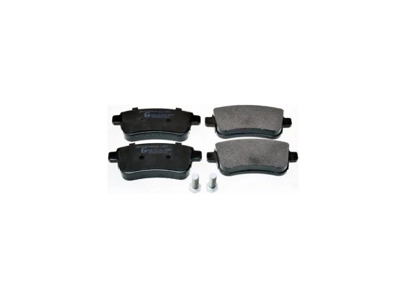 Recambio de juego pastillas de frenos para renault megane iv berlina 5p referencia OEM IAM B111021 NUEVO T1-1-B