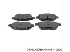 Recambio de juego pastillas de frenos para peugeot 207 referencia OEM IAM B110599 NUEVO T1-1-B