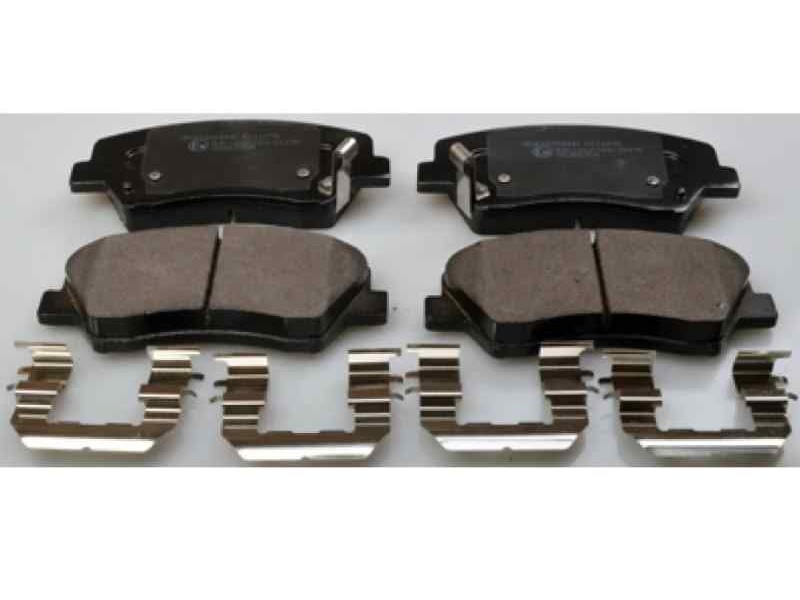 Recambio de juego pastillas de frenos para hyundai i30 (gd) referencia OEM IAM B111278 NUEVO T1-1-B6-2