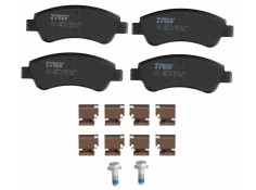 Recambio de juego pastillas de frenos para citroën c4 cactus 1.2 puretech 130 referencia OEM IAM B110131 B110851 3322937493272 T