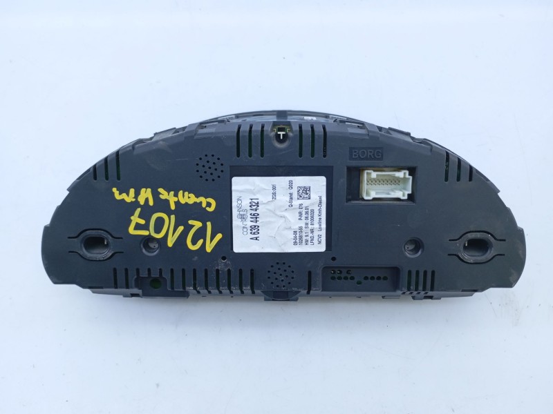 Recambio de cuadro instrumentos para mercedes-benz vito (w639) basic, combi 109 cdi largo (639.603) referencia OEM IAM A63944643