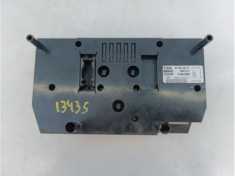 Recambio de mando climatizador para citroën xsara picasso (n68) 2.0 hdi referencia OEM IAM 96450543XT  E3-B2-23-2