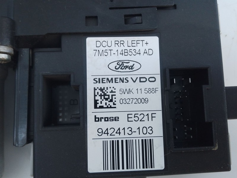 Recambio de motor elevalunas trasero izquierdo para ford kuga (cbv) titanium referencia OEM IAM 942413103  E2-B3-14-2